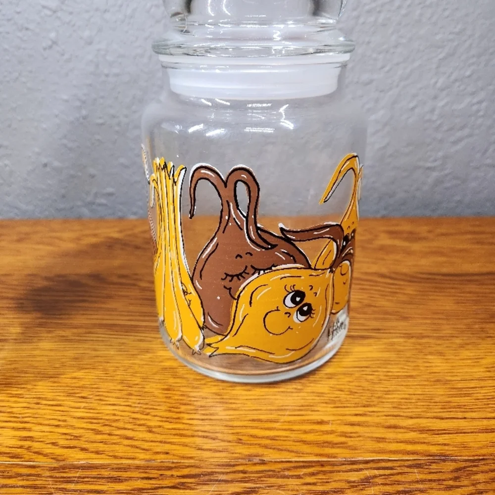 Anchor Hocking Hildi glass canisters